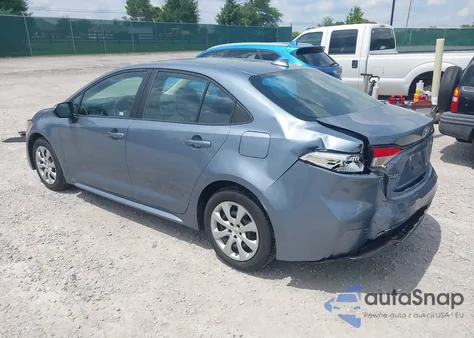 2021 Toyota Corolla Le z USA, uszkodzony, nr VIN 5YFEPMAEXMP180277